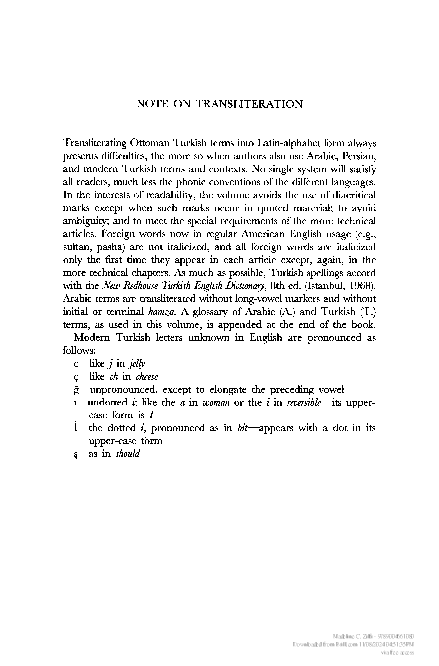 (PDF) Note on Transliteration