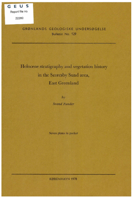 (PDF) Holocene stratigraphy and vegetation history in the Scoresby Sund ...