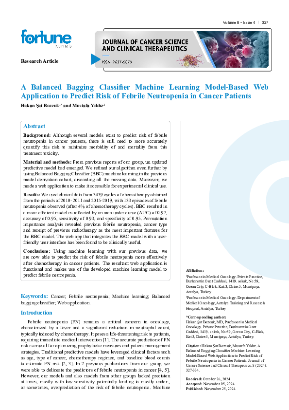 (PDF) A Balanced Bagging Classifier Machine Learning Model-Based Web ...