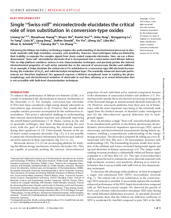 (PDF) Single “Swiss-roll” microelectrode elucidates the critical role ...