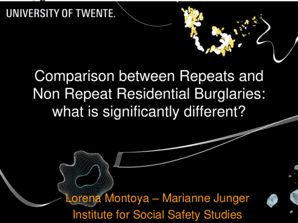 (PDF) A Comparison Between Repeats and Non-Repeats Residential ...