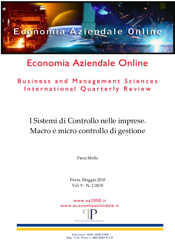 (PDF) I Sistemi di Controllo nelle imprese. Macro e micro controllo di ...