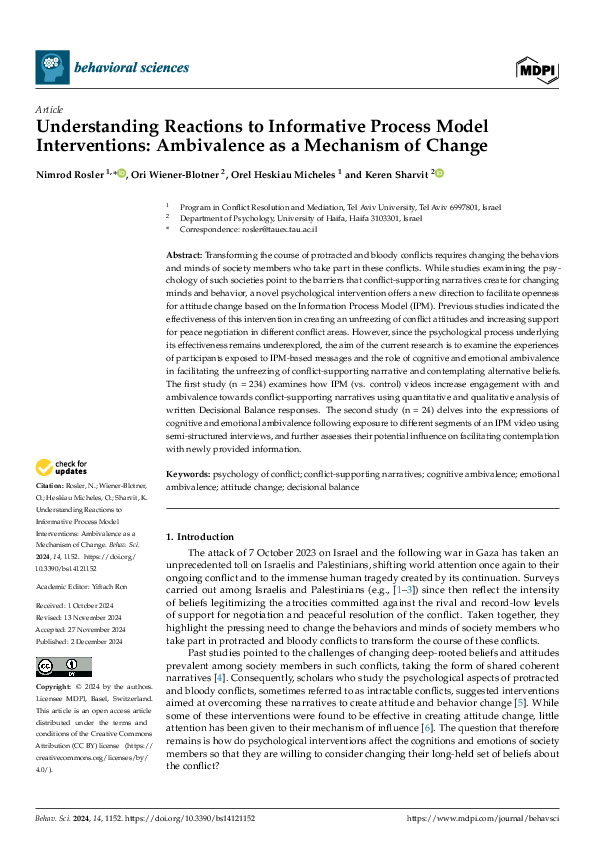 (PDF) Understanding Reactions to Informative Process Model ...
