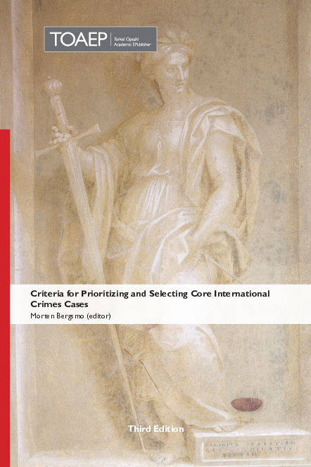 (PDF) Case Selection and Prioritization at the International Criminal Court