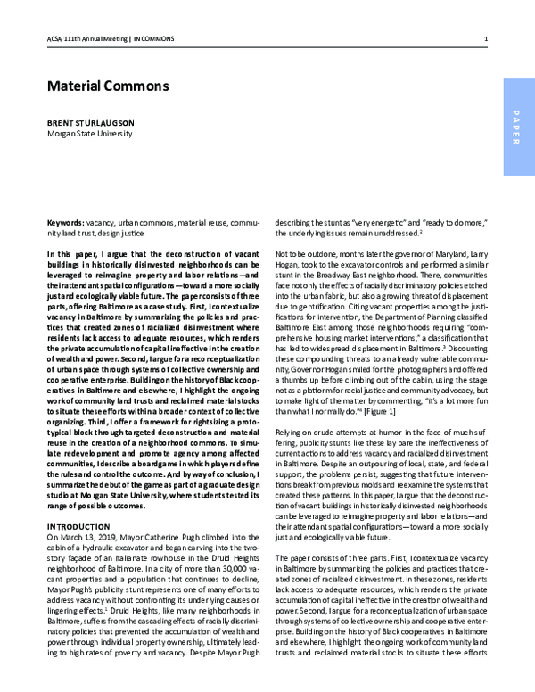 (PDF) Material Commons