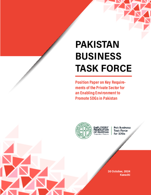 (PDF) The PBTF's Position Paper on Key Requirements of the Private ...