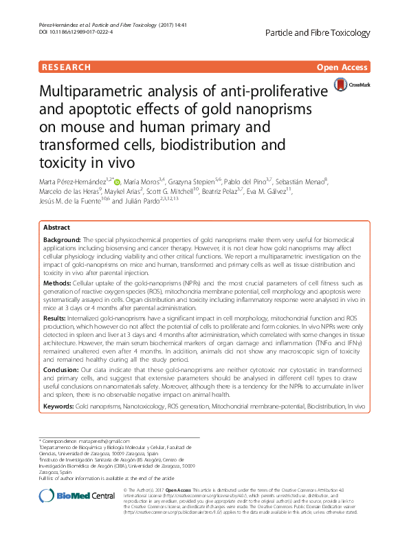 (PDF) Multiparametric analysis of anti-proliferative and apoptotic ...