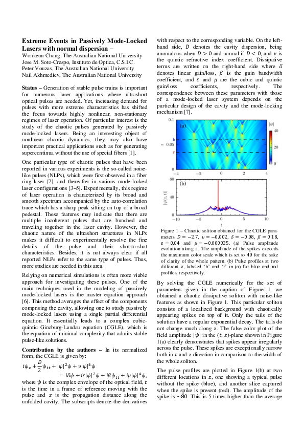(PDF) Roadmap on optical rogue waves and extreme events