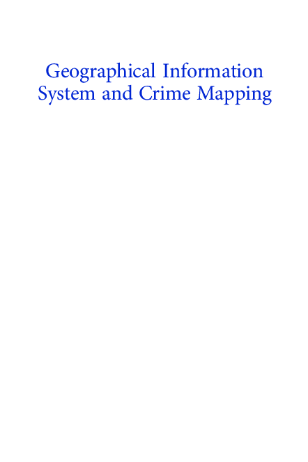 (PDF) Geographical Information System and Crime Mapping