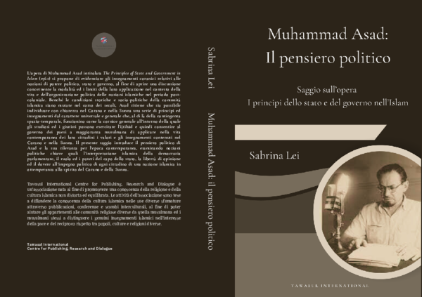 (PDF) Muhammad Asad: il pensiero politico, saggio sull'opera The ...