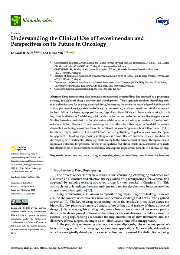 (PDF) Understanding the Clinical Use of Levosimendan and Perspectives ...