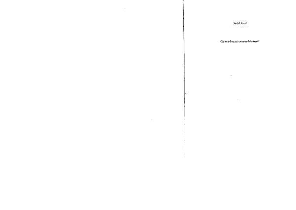(PDF) David Assaf, “Chasydyzm: zarys historii,” in Michał Galas, eds ...