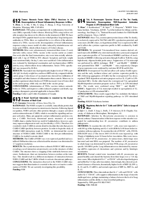 (PDF) Txk, A Nonreceptor Tyrosine Kinase of The Tec Family, Selectively ...