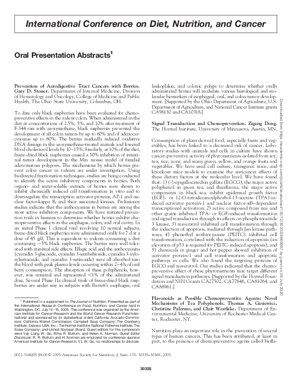 (PDF) Oral Presentation Abstracts