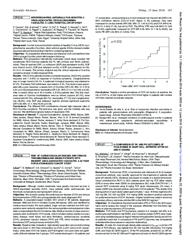 (PDF) OP0237 A comparison of pk and pd outcomes of tocilizumab in giant ...