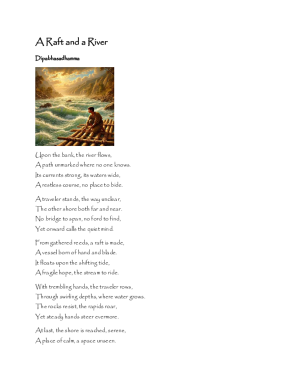 (PDF) A Raft and a River
