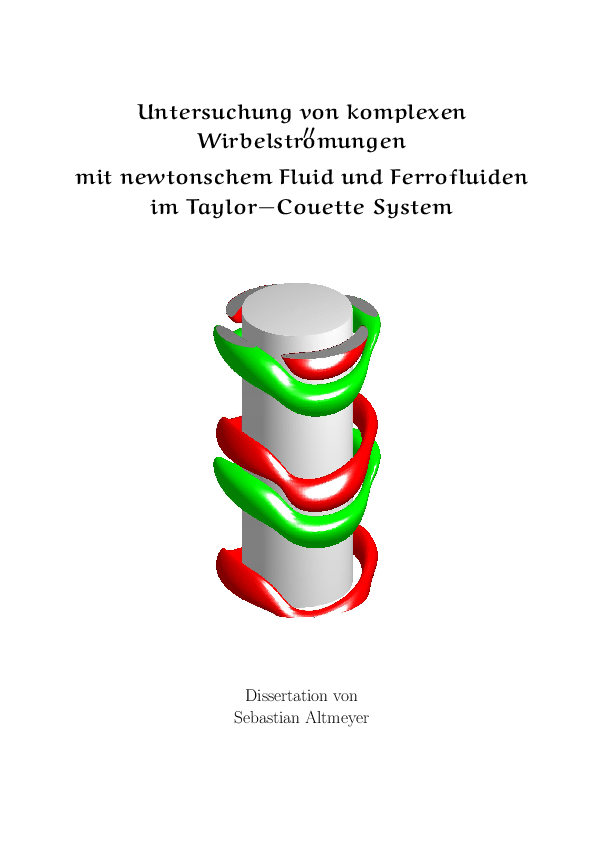 (PDF) Untersuchung von komplexen Wirbelströmungen mit newtonschem Fluid ...