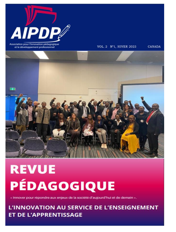 (PDF) AIPDP Revue pédagogique Vol2 No1 Hiver
