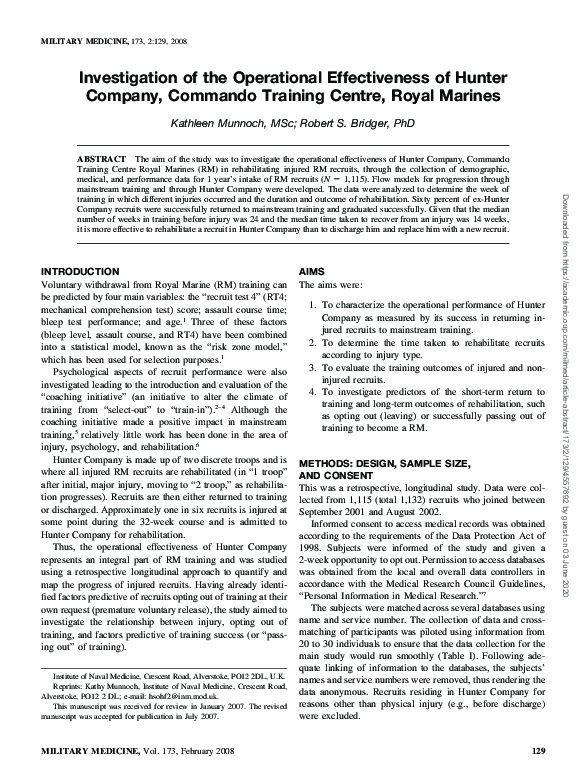 (PDF) Investigation of the Operational Effectiveness of Hunter Company ...