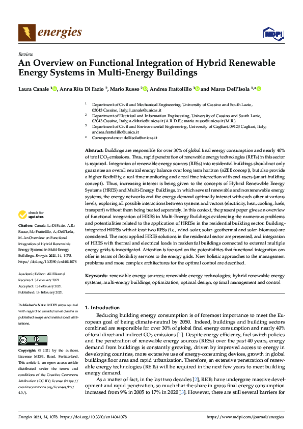 (PDF) An Overview on Functional Integration of Hybrid Renewable Energy ...