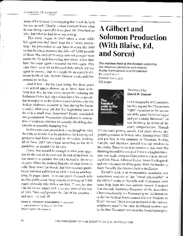 (PDF) A Gilbert and Solomon Production (With Blaise, Ed, and Soren)