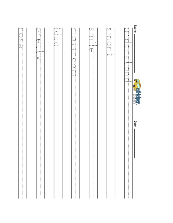 (PDF) Beginning penmanship practice