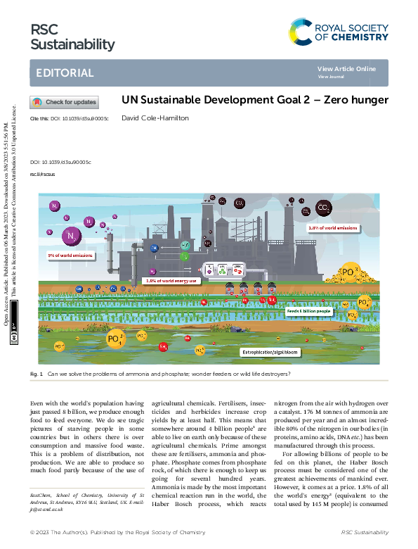 (PDF) UN Sustainable Development Goal 2 – Zero hunger