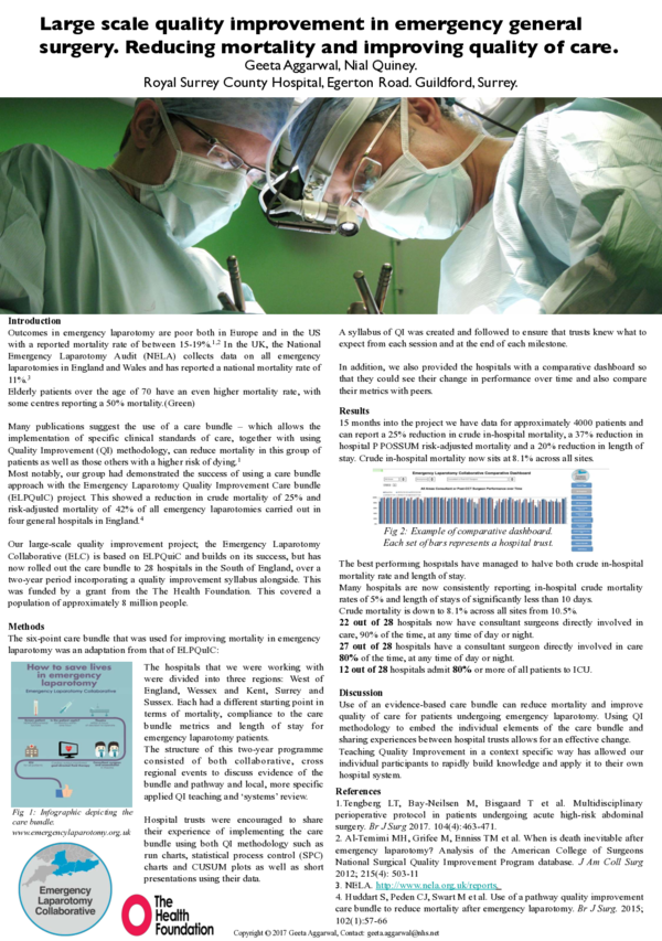 (PDF) Large scale quality improvement in emergency general surgery ...