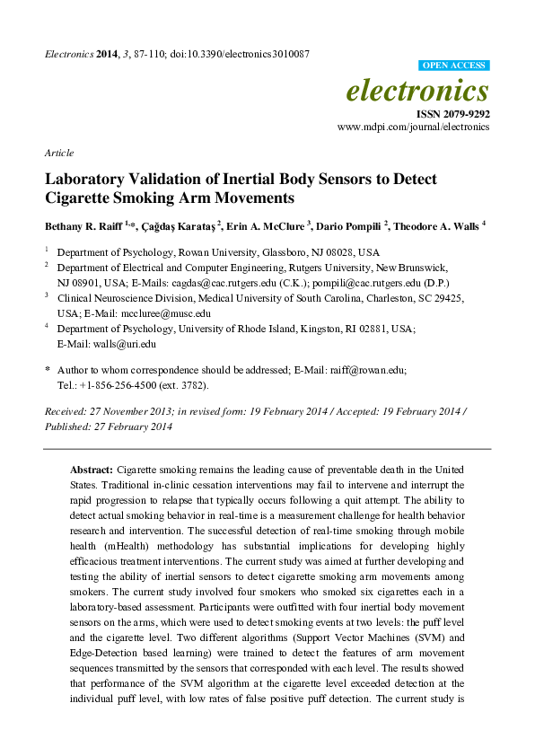 Development And Validation Of A Questionnaire Based On The Protection Motivation Theory To Predict Cigarette Smoking Preventive Behavior In The Iranian University Students