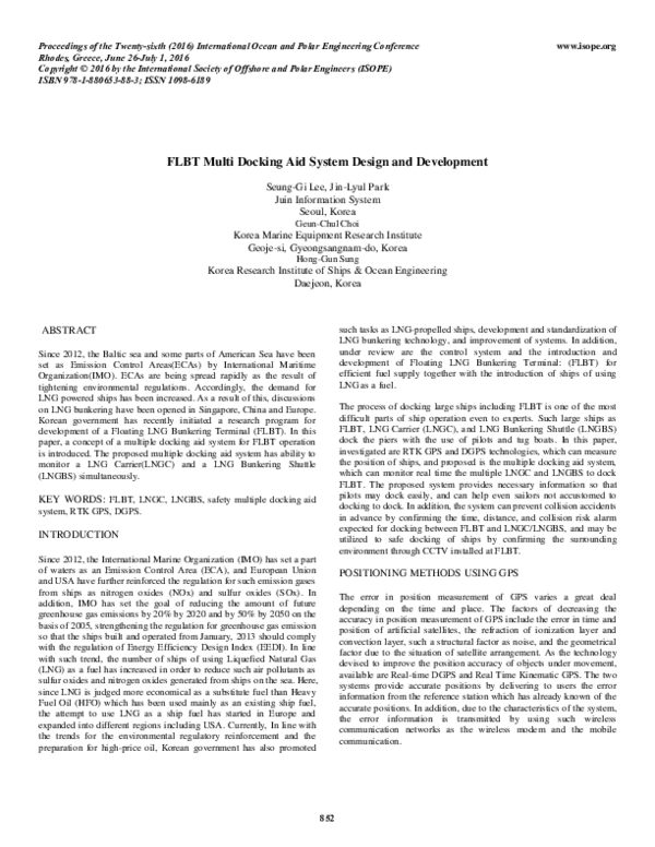 (PDF) FLBT Multi Docking Aid System Design and Development