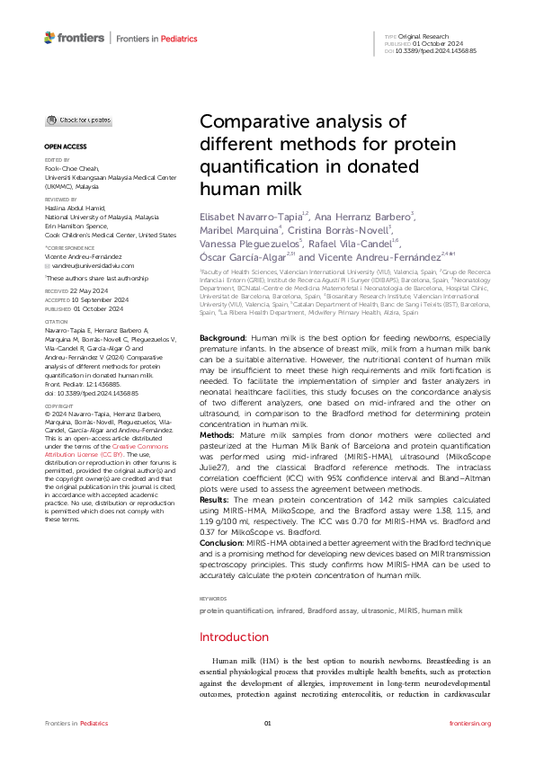 (PDF) Comparative analysis of different methods for protein ...