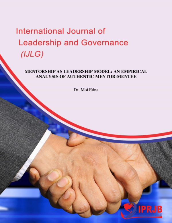 (PDF) Mentorship as Leadership Model: An Empirical Analysis of ...