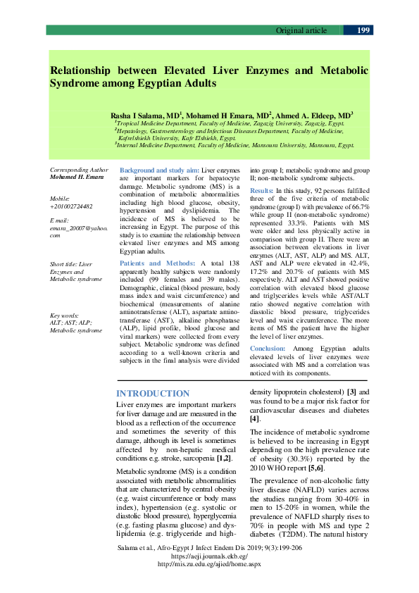 Metabolism visual data 2