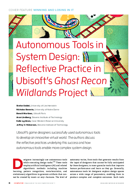 (PDF) Autonomous Tools in System Design: Reflective Practice in ...