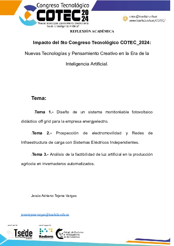 (PDF) REFLEXION DE COTEC