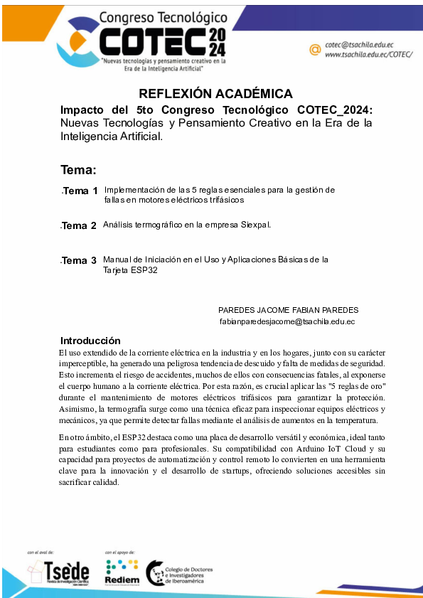 (PDF) REFLEXION COTEC