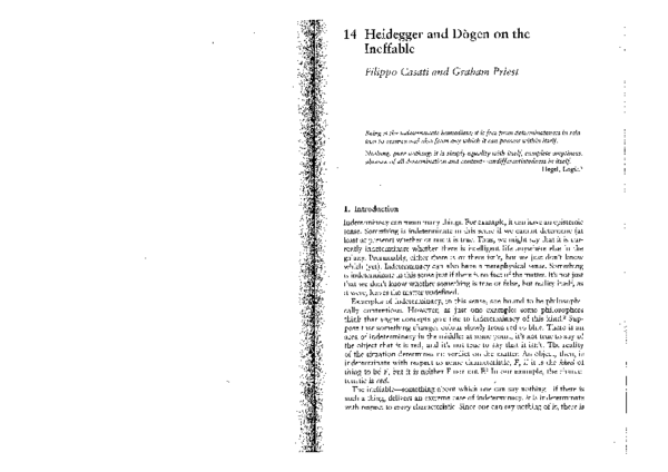 (PDF) (with Graham Priest) Heidegger, Dogen and the Ineffable. In Scott ...