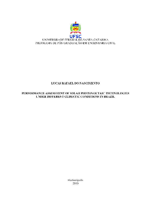 (PDF) Performance Assessment of a Solar Photovoltaic Thermal Heat Pipe ...