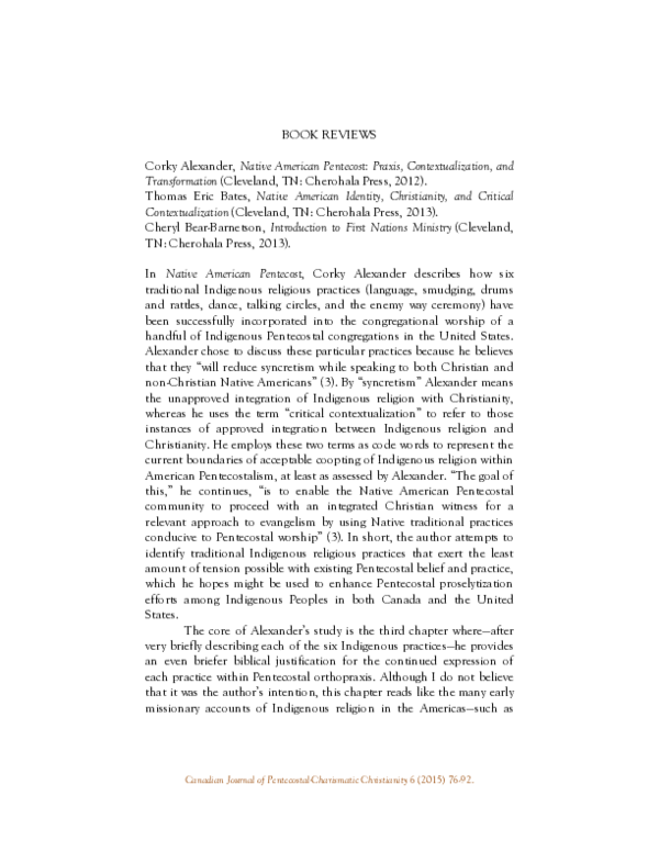 (PDF) Review of Global Pentecostalism in the 21st Century