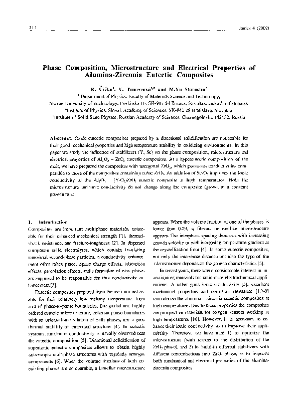 (PDF) Phase composition, microstructure and electrical properties of ...