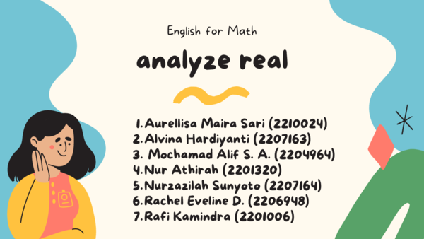 (PDF) REAL ANALYSIS