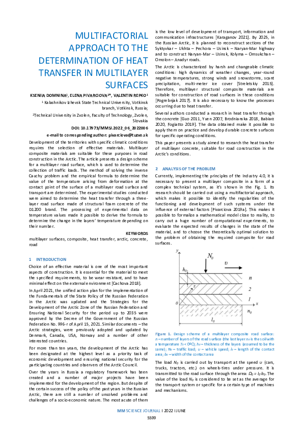 (PDF) Multifactorial Approach to the Determination of Heat Transfer in ...