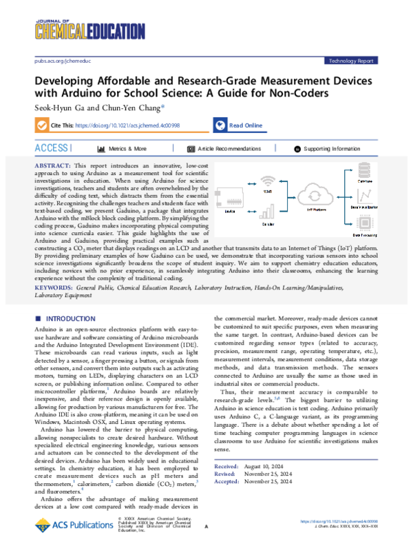 (PDF) Developing Affordable and Research Grade Measurement Devices with ...