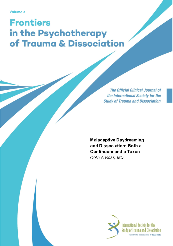 (PDF) Maladaptive Daydreaming and Dissociation: Both a Continuum and a ...