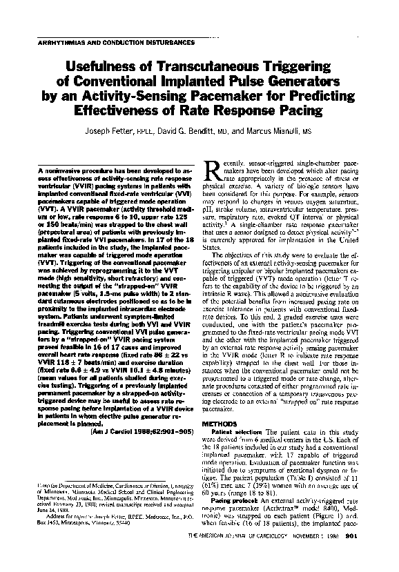 (PDF) Usefulness of transcutaneous triggering of conventional implanted ...