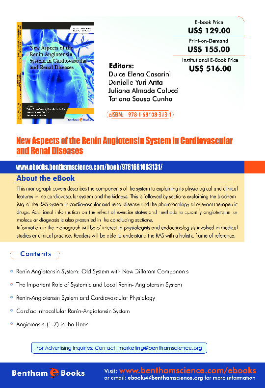 (PDF) New Aspects of the Renin Angiotensin System in Cardiovascular and ...