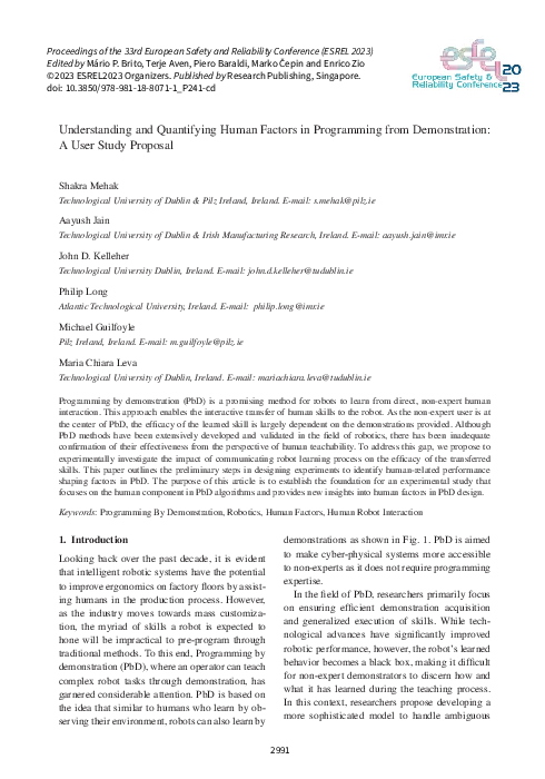 (PDF) Understanding and Quantifying Human Factors in Programming from ...