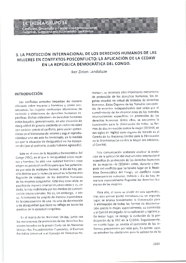 (PDF) La protección internacional de los derechos humanos de las ...