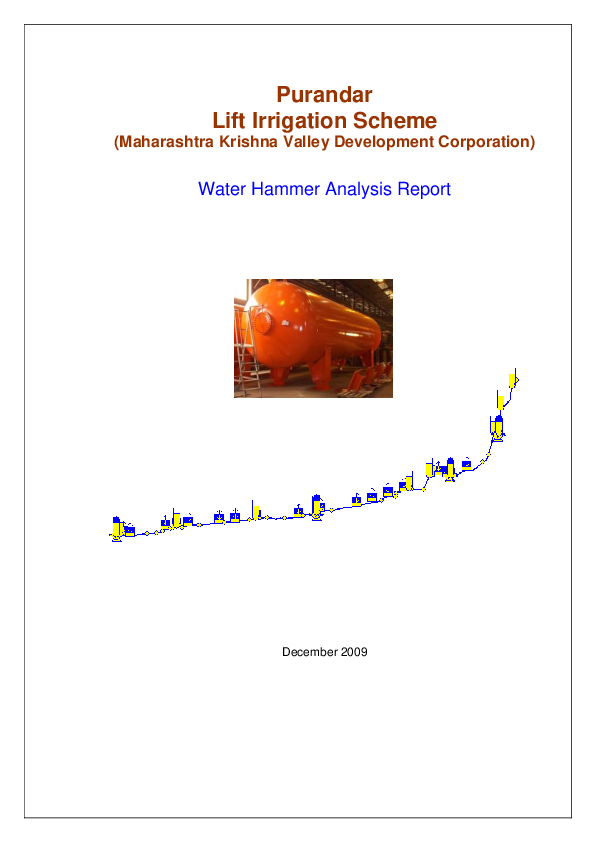 Pdf Water Hammer Analysis Pdf Water Hammer Analysis