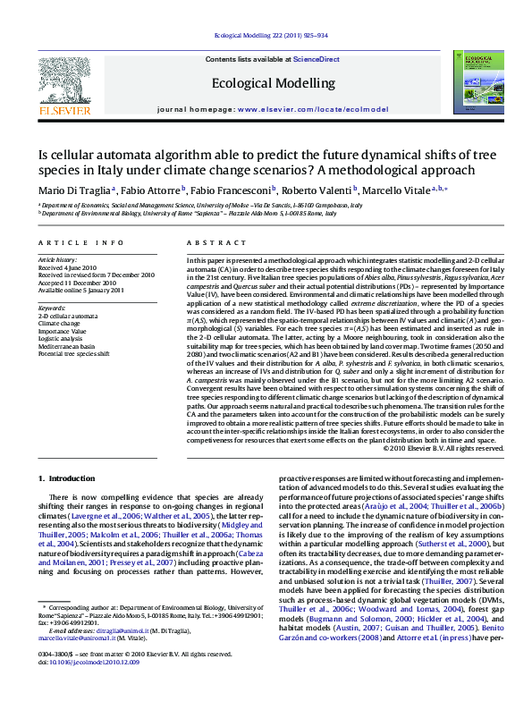(PDF) Is cellular automata algorithm able to predict the future ...